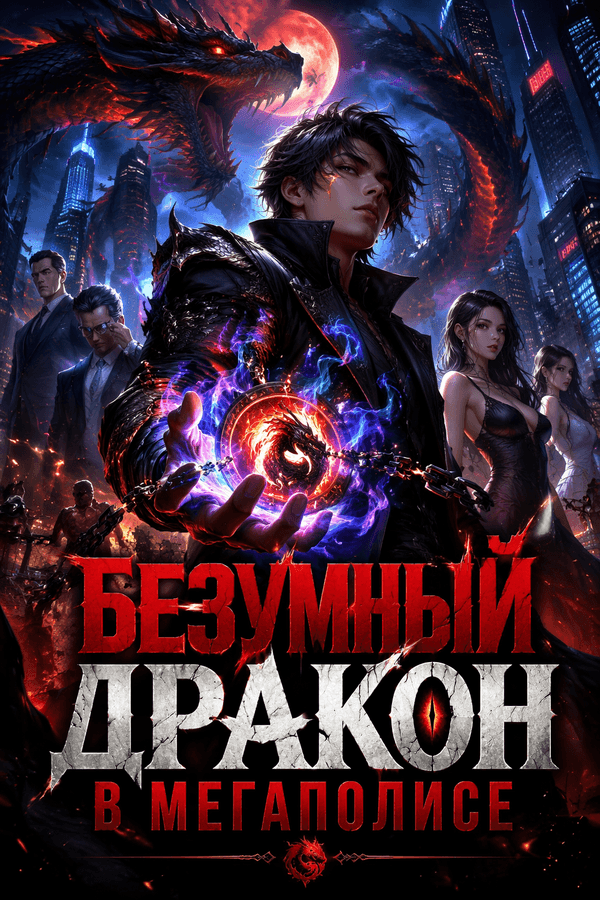 Безумный дракон в мегаполисе