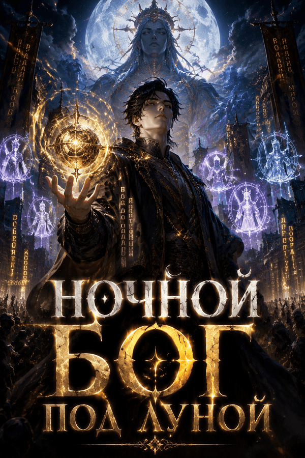 Ночной Бог под Луной