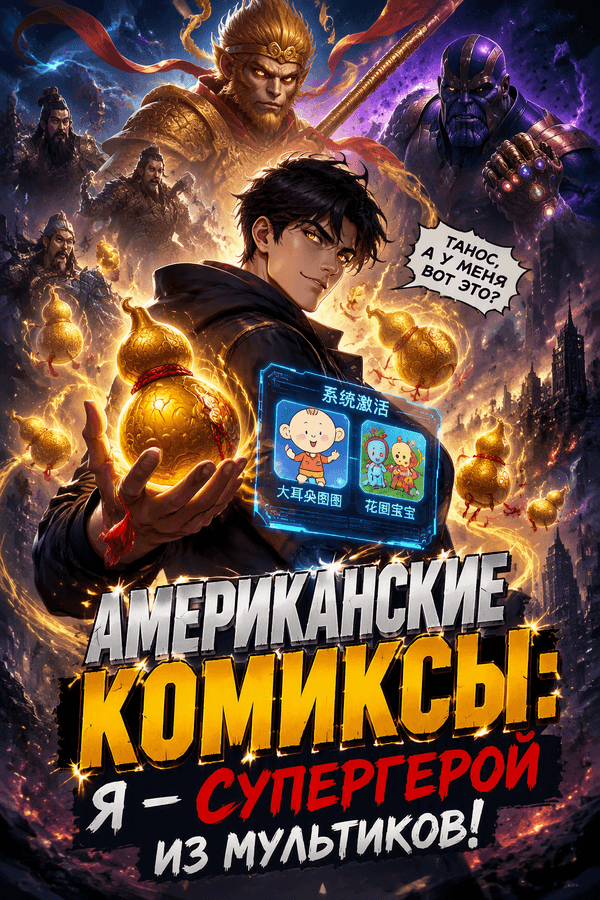Американские комиксы: Я — супергерой из мультиков!