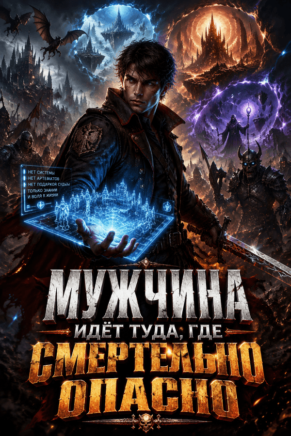 Мужчина идёт туда, где смертельно опасно