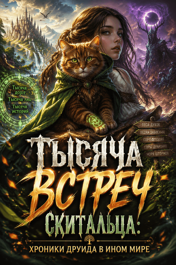 Тысяча встреч скитальца: Хроники друида в ином мире