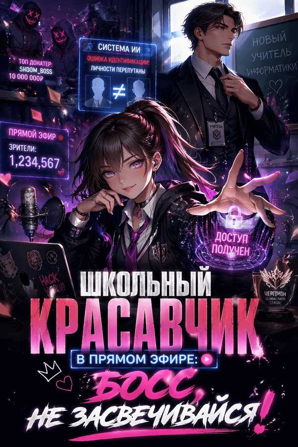 Школьный красавчик в прямом эфире: Босс, не засвечивайся!