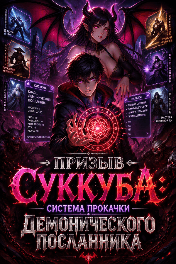 Призыв суккуба: система прокачки демонического посланника