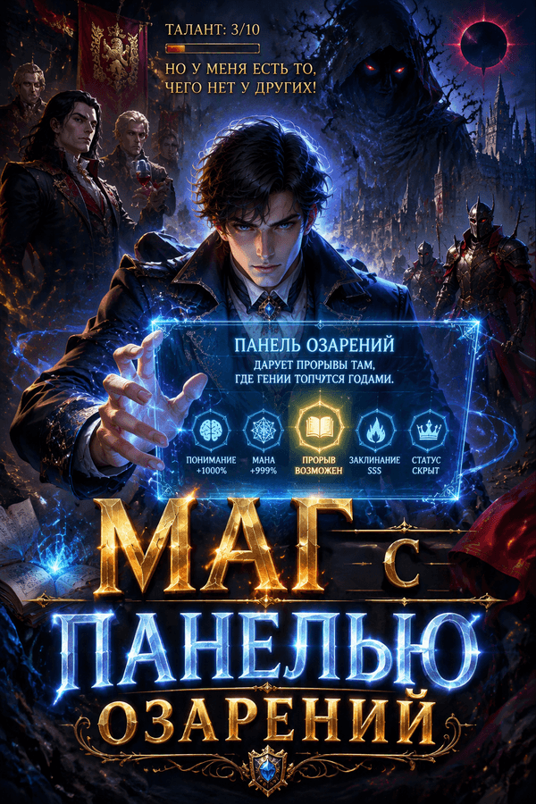 Маг с панелью озарений
