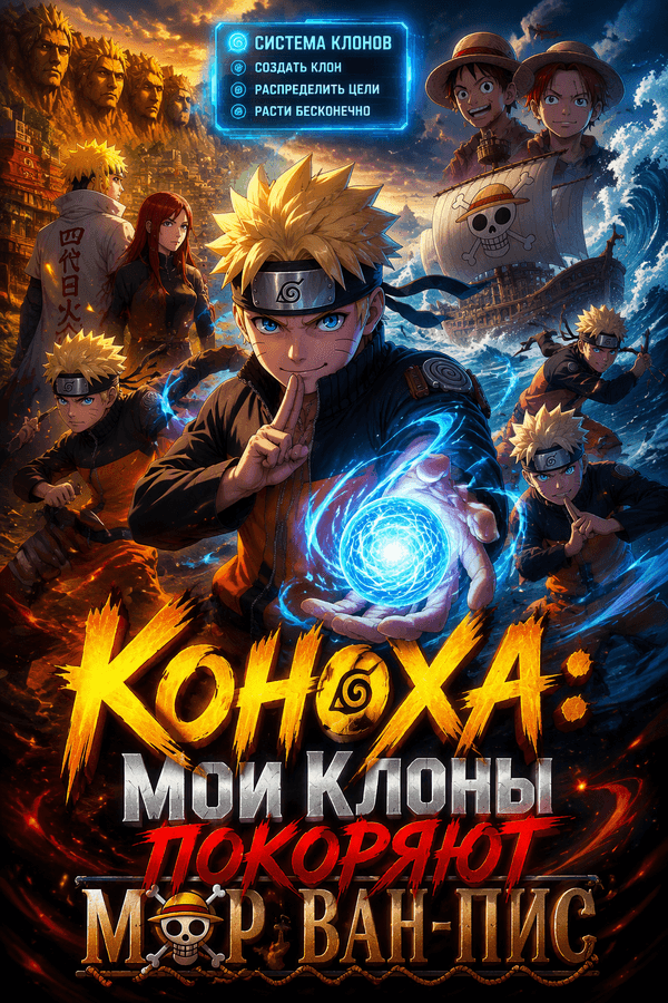 Коноха: Мои клоны покоряют мир Ван-Пис