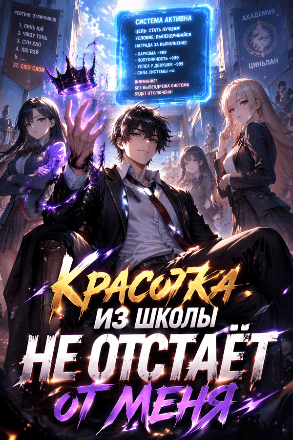 Красотка из школы не отстаёт от меня