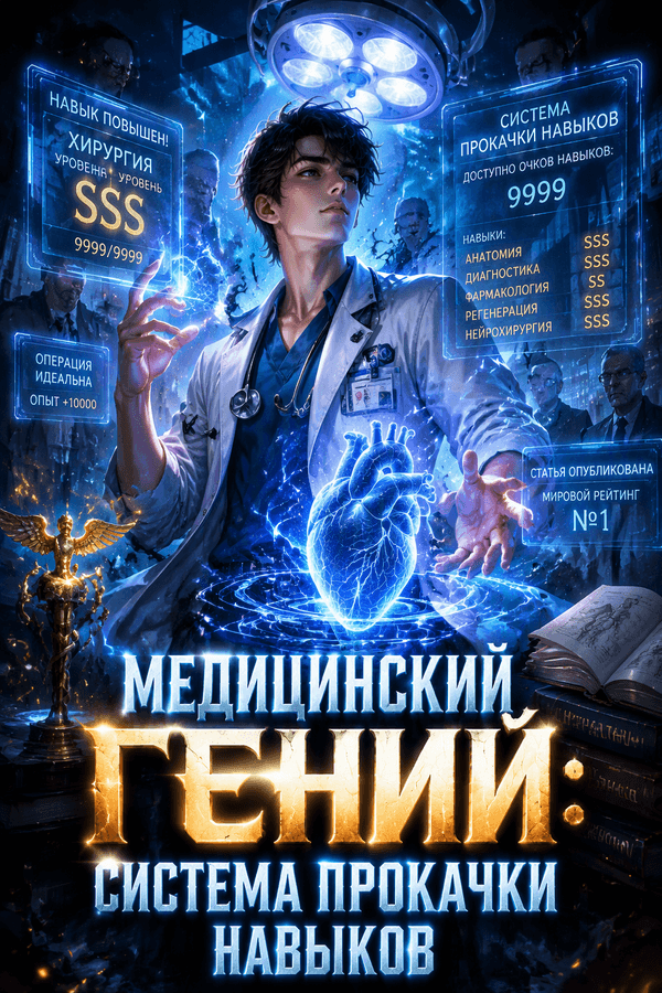 Медицинский гений: Система прокачки навыков