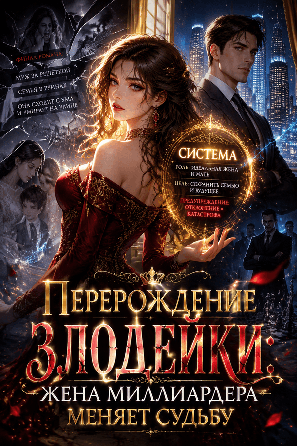 Перерождение злодейки: жена миллиардера меняет судьбу