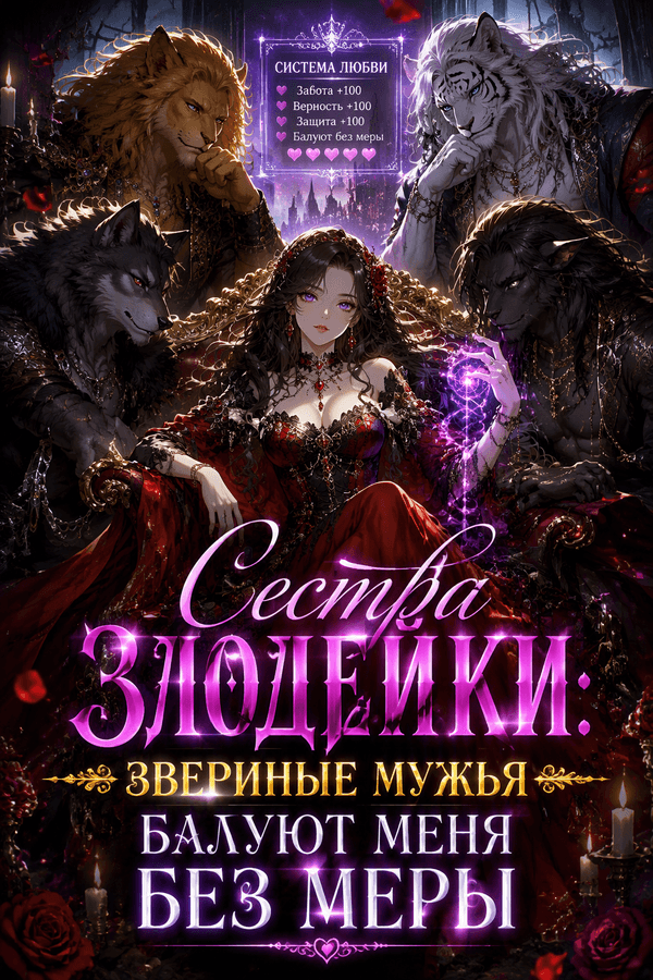 Сестра злодейки: звериные мужья балуют меня без меры