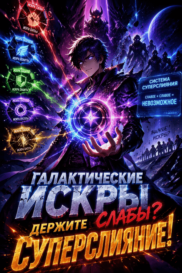 Галактические искры слабы? Держите суперслияние!