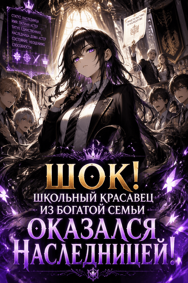 Шок! Школьный красавец из богатой семьи оказался наследницей!