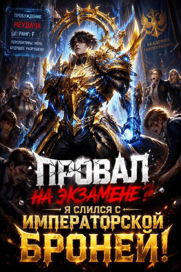 Провал на экзамене? Я слился с Императорской Броней!