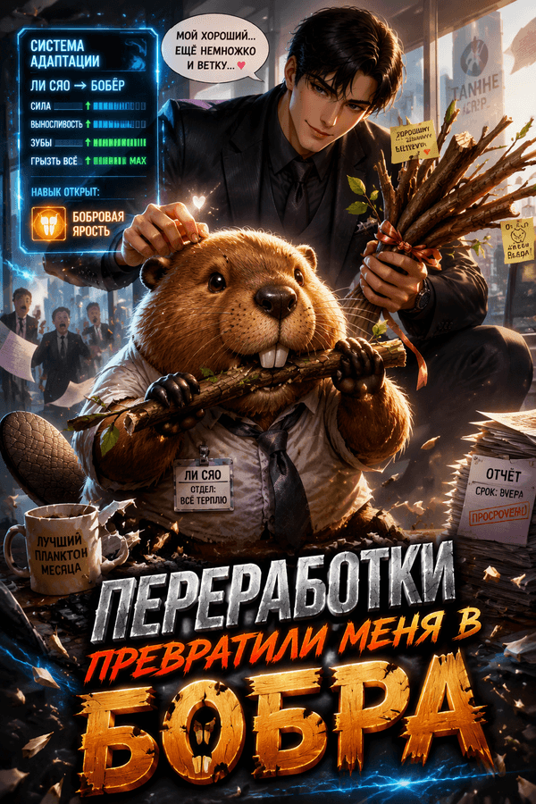Переработки превратили меня в бобра