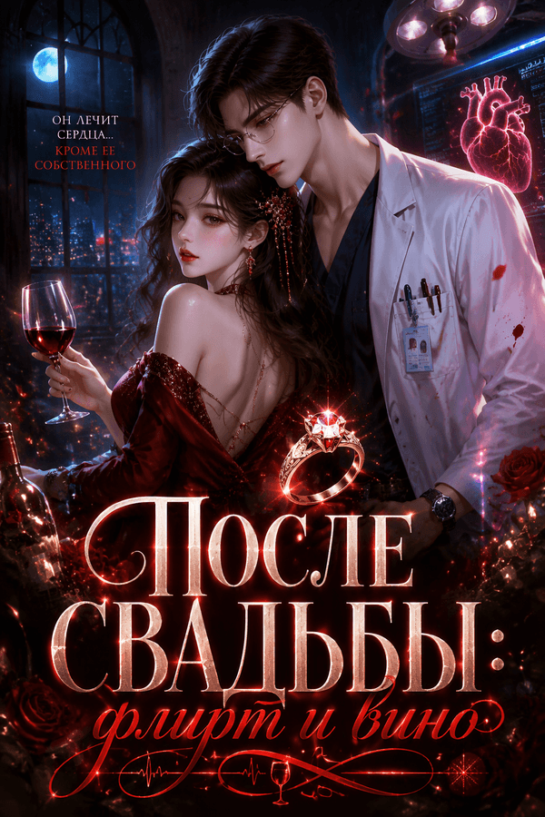 После свадьбы: флирт и вино