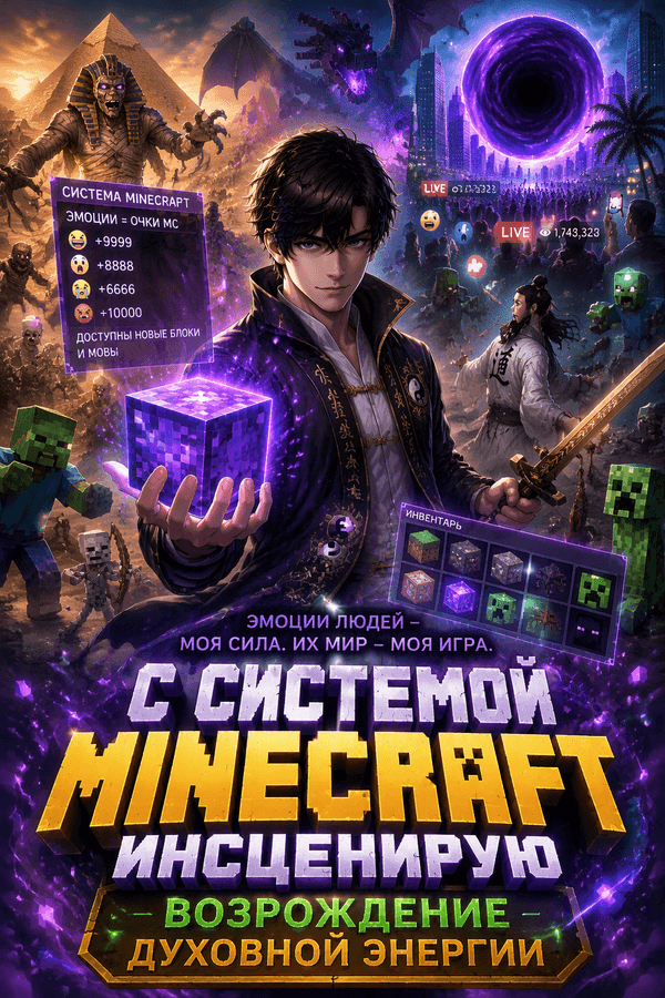 С системой Minecraft инсценирую возрождение духовной энергии