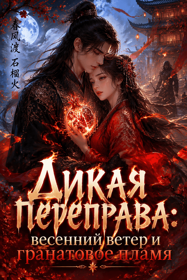 Дикая переправа: весенний ветер и гранатовое пламя