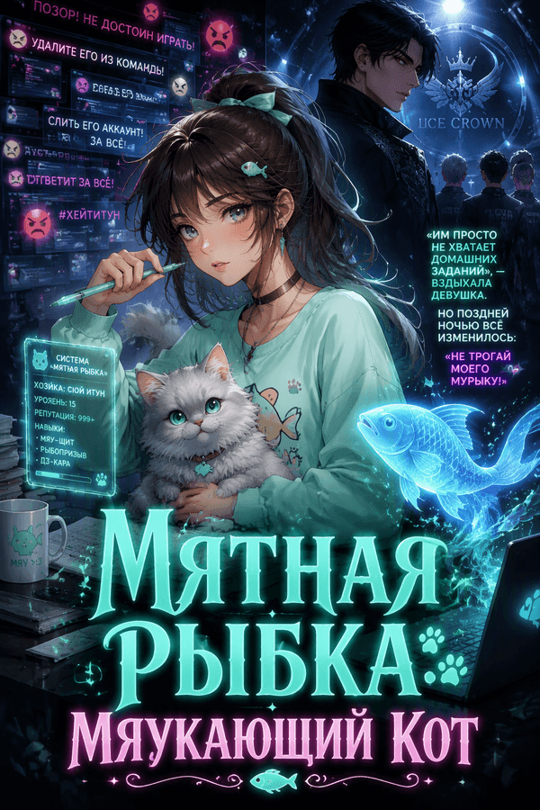 Мятная рыбка: Мяукающий кот