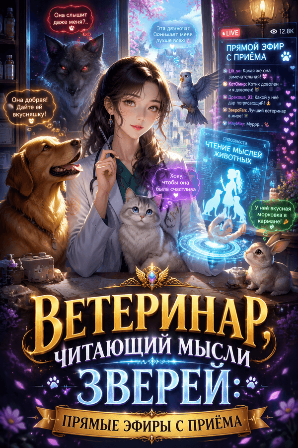 Ветеринар, читающий мысли зверей: прямые эфиры с приёма