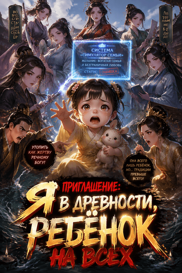 Приглашение: Я в древности, ребенок на всех