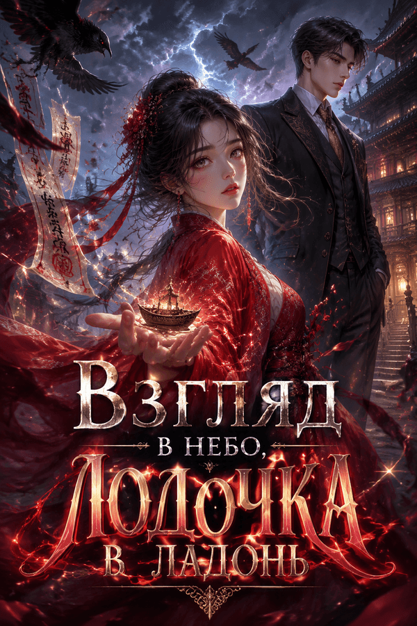 Взгляд в небо, лодочка в ладонь
