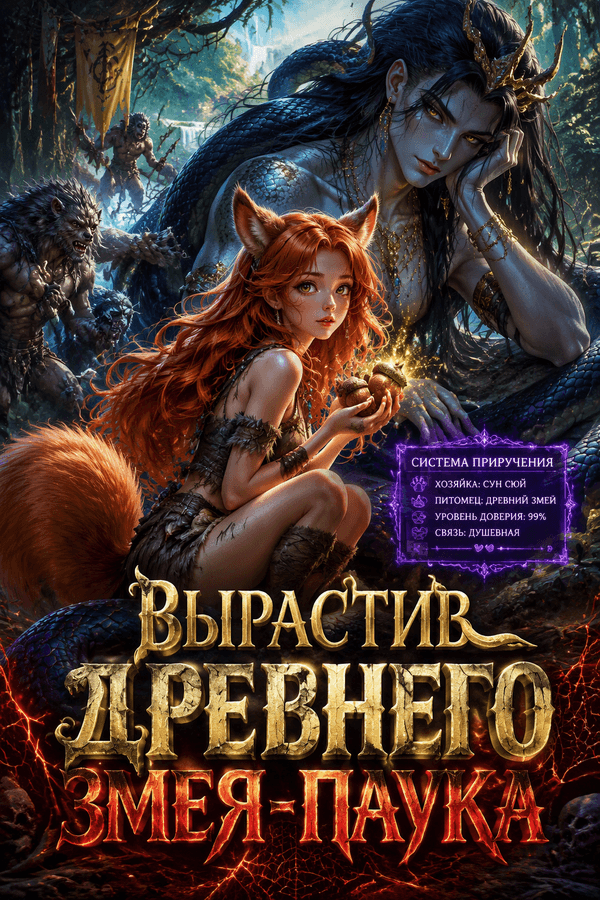 Вырастив древнего змея-паука