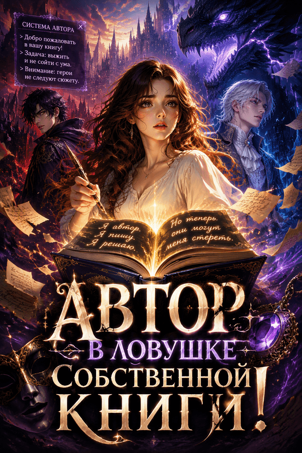 Автор в ловушке собственной книги!