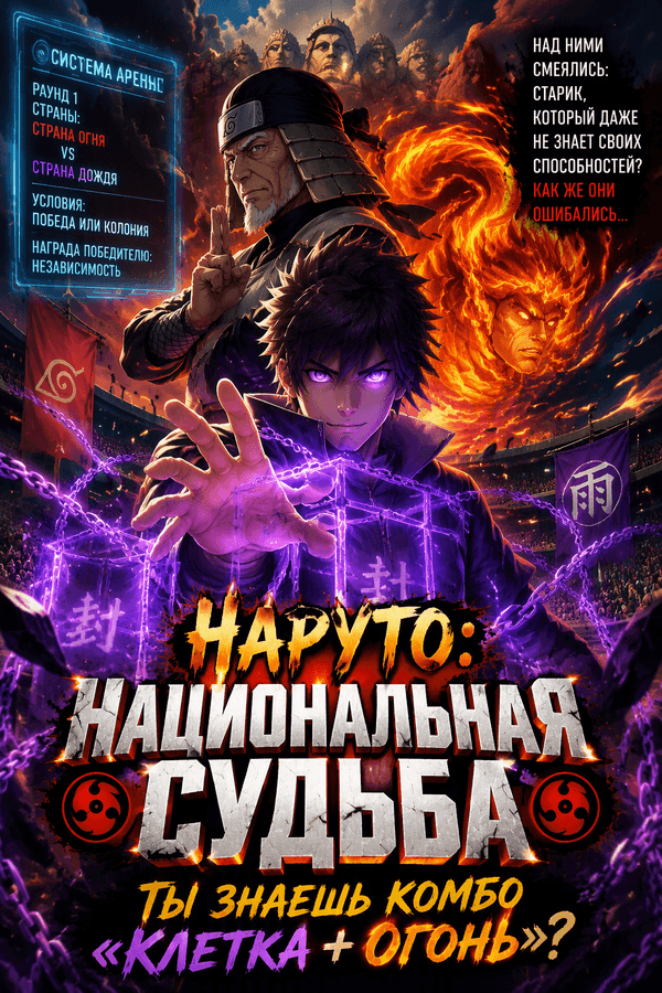 Наруто: Национальная Судьба — Ты знаешь комбо «Клетка + Огонь»?