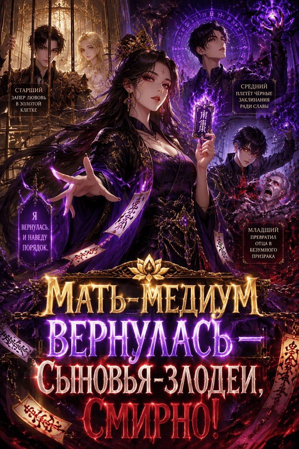 Мать-медиум вернулась — сыновья-злодеи, смирно!
