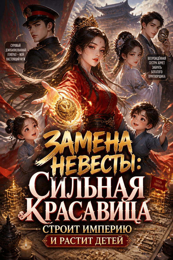 Замена невесты: Сильная красавица строит империю и растит детей