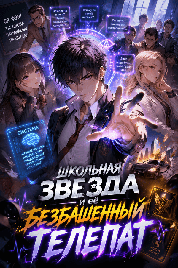 Школьная звезда и её безбашенный телепат
