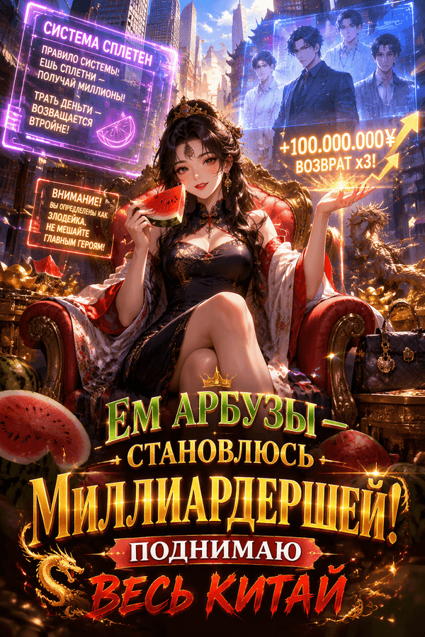 Ем арбузы — становлюсь миллиардершей! Поднимаю весь Китай