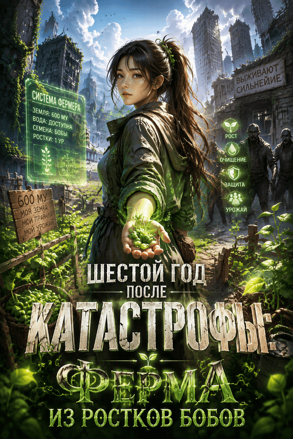Шестой год после катастрофы: ферма из ростков бобов