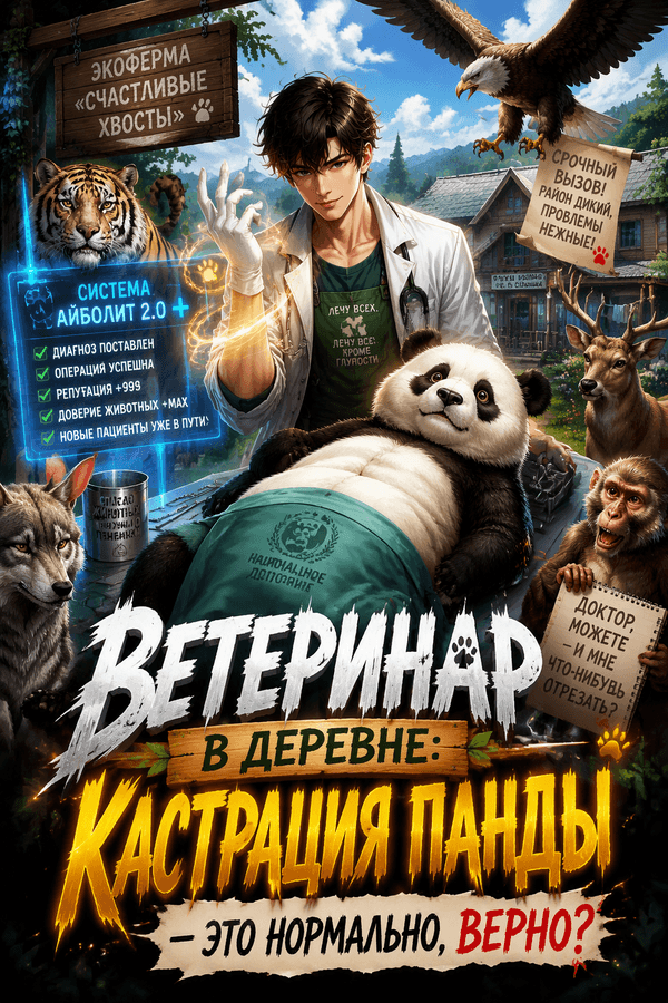 Ветеринар в деревне: Кастрация панды — это нормально, верно?