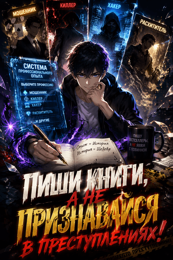 Пиши книги, а не признавайся в преступлениях!