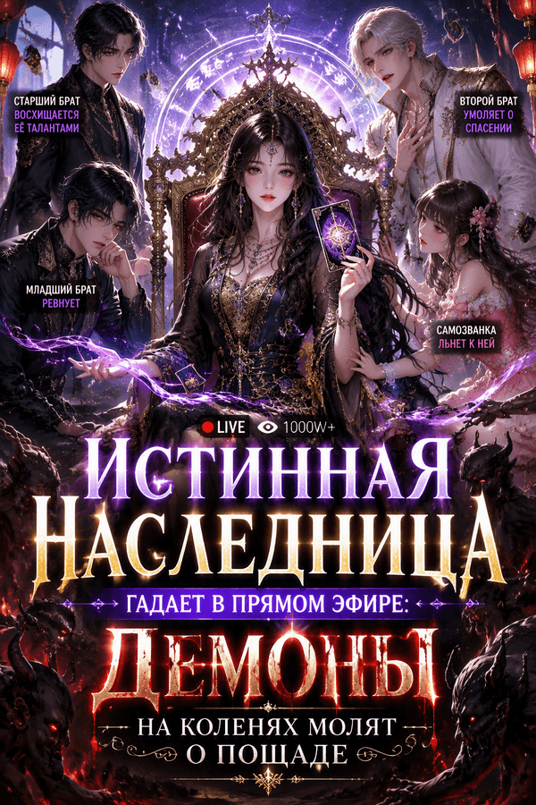 Истинная наследница гадает в прямом эфире: демоны на коленях молят о пощаде