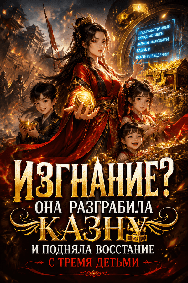 Изгнание? Она разграбила казну и подняла восстание с тремя детьми