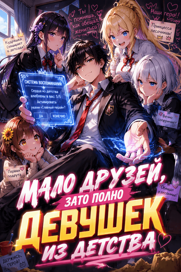 Мало друзей, зато полно девушек из детства