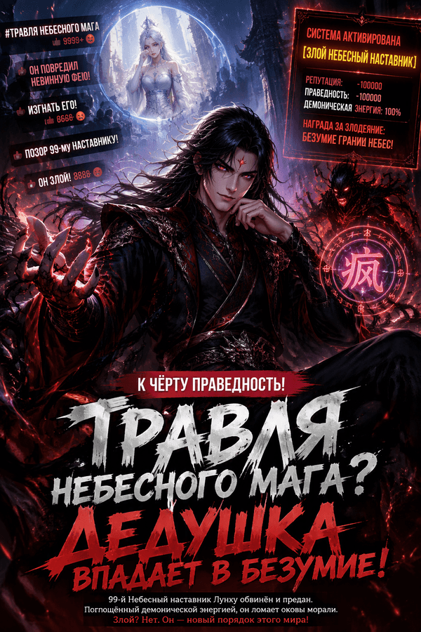 Травля небесного мага? Дедушка впадает в безумие!