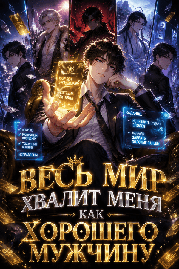 Весь мир хвалит меня как хорошего мужчину