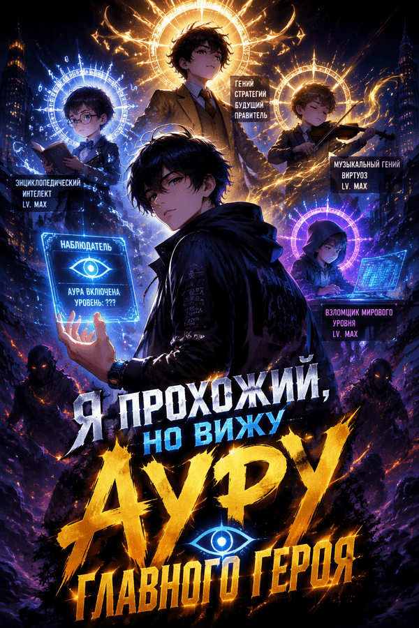 Я прохожий, но вижу ауру главного героя