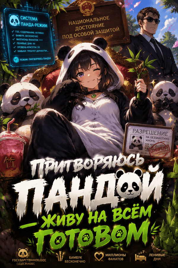 Притворяюсь пандой — живу на всём готовом