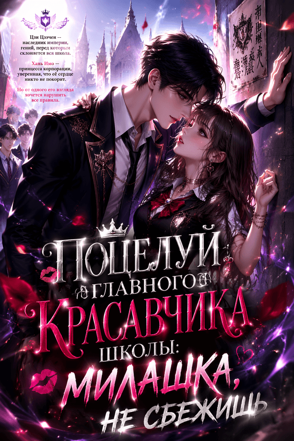 Поцелуй главного красавчика школы: милашка, не сбежишь