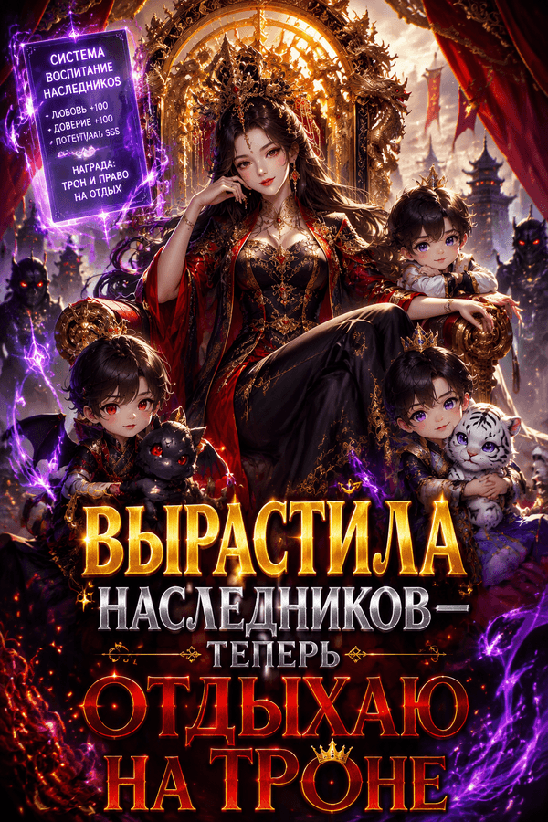 Вырастила наследников — теперь отдыхаю на троне