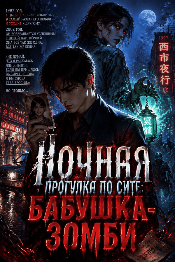 Ночная прогулка по Сите: Бабушка-зомби