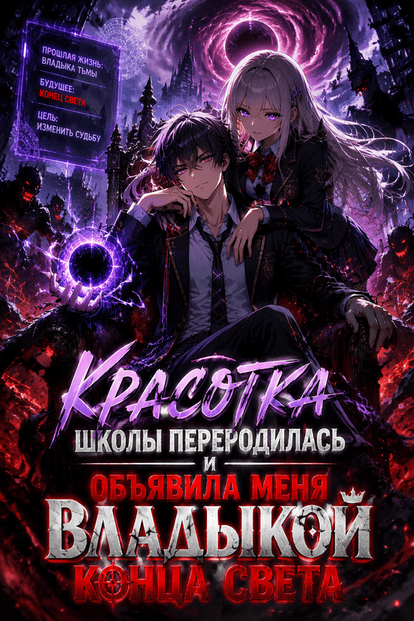 Красотка школы переродилась и объявила меня владыкой конца света