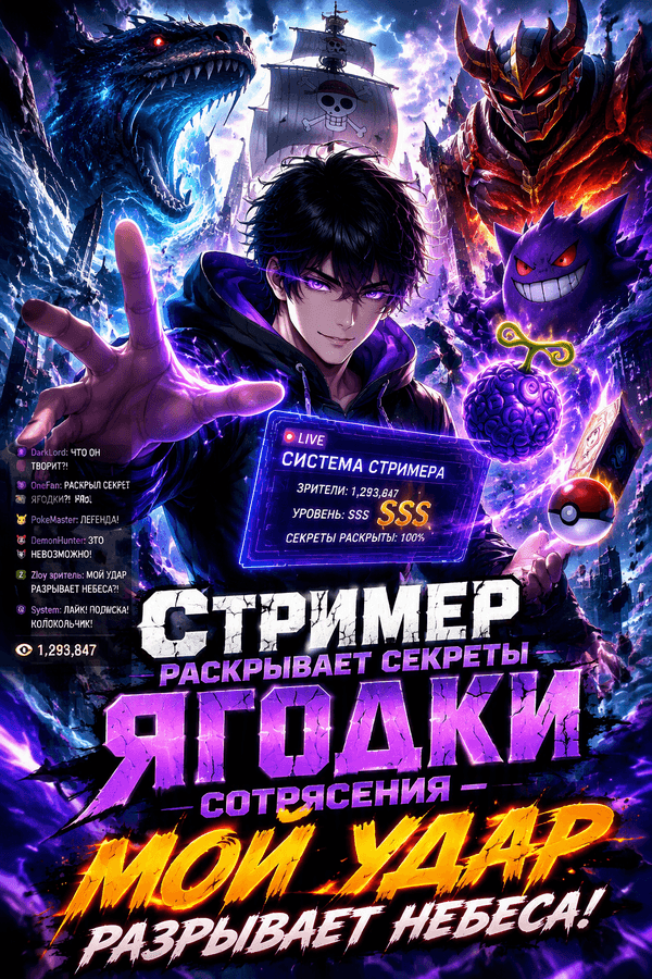 Стример раскрывает секреты Ягодки сотрясения — мой удар разрывает небеса!