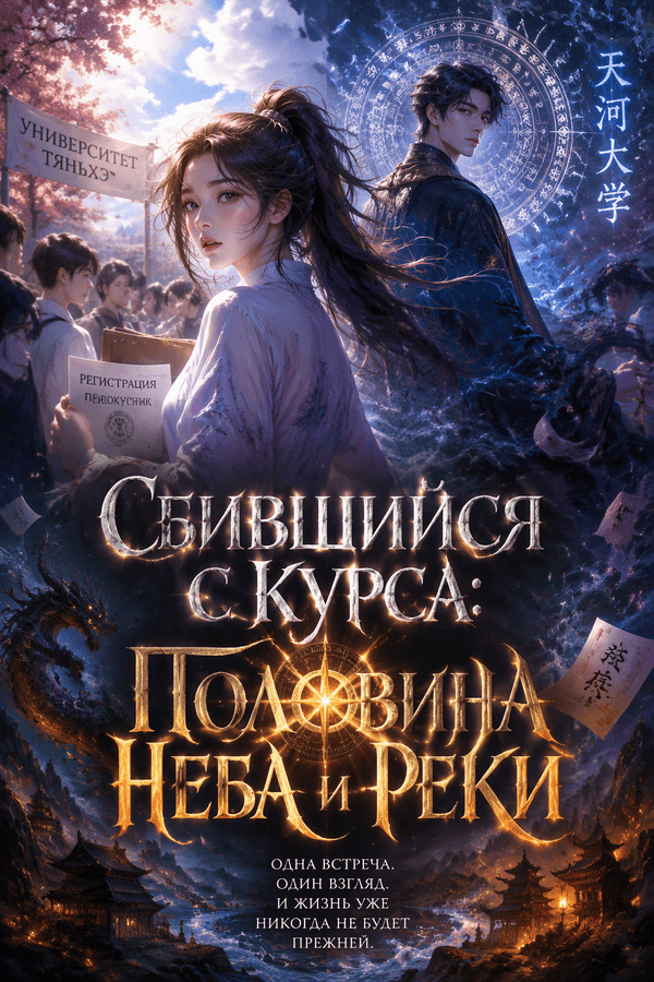 Сбившийся с курса: половина неба и реки
