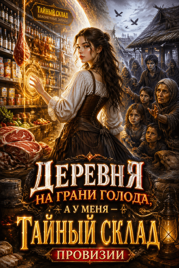Деревня на грани голода, а у меня — тайный склад провизии