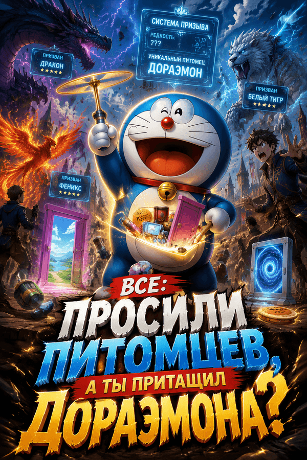 Все: Просили питомцев, а ты притащил Дораэмона?