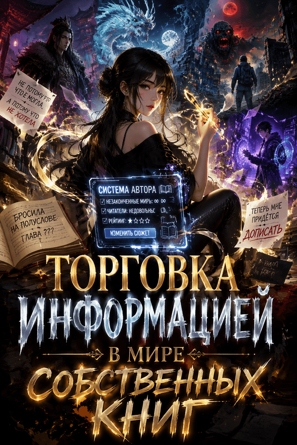 Торговка информацией в мире собственных книг